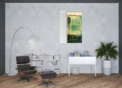 9" X 12" Niagra Falls New York C1920S Vintage Travel Poster Wall Art