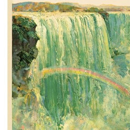 9" X 12" Niagra Falls New York C1920S Vintage Travel Poster Wall Art