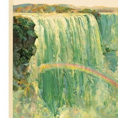 9" X 12" Niagra Falls New York C1920S Vintage Travel Poster Wall Art