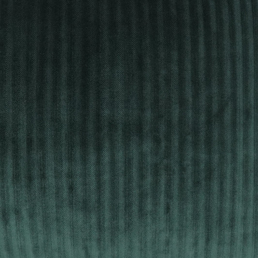 Dark green corduroy fabric with vertical ridges and soft plush texture.