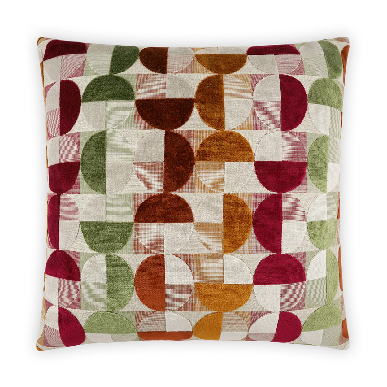 D.V. KAP HOME   24" x 24" Boynton Pillow Geometric, Modern    - 3947-2424