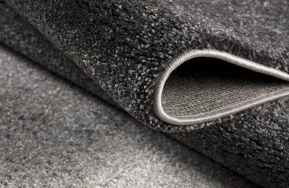 8' X 10' Gray Abstract Power Loom Area Rug