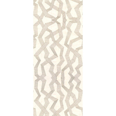 KRAVET BASICS EMBROIDERY GEOMETRIC IVORY,GREY,   - 3949.11.0