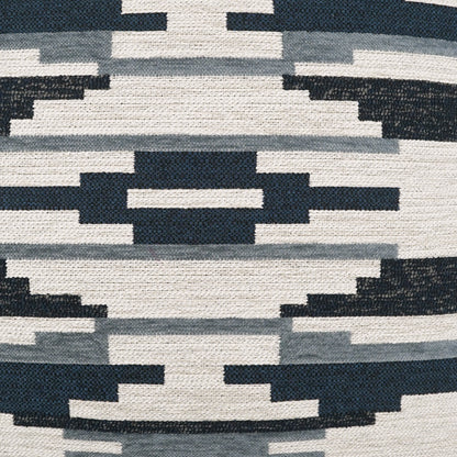 D.V. KAP HOME   24" x 24" Littleton Pillow - Slate Western Chic    - 3951-S-2424