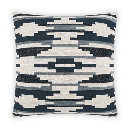 D.V. KAP HOME   24" x 24" Littleton Pillow - Slate Western Chic    - 3951-S-2424