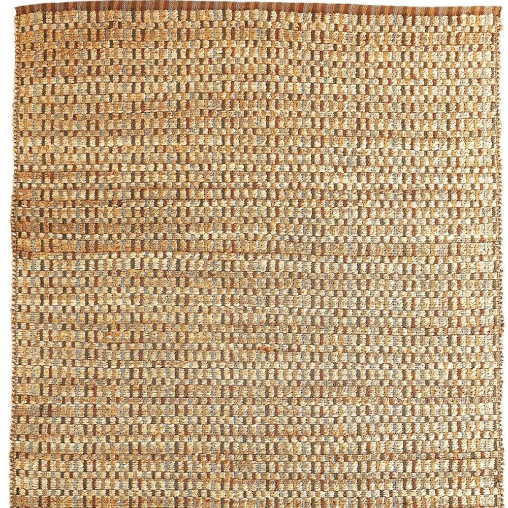 9' X 12' Tan Classic Interwoven Area Rug