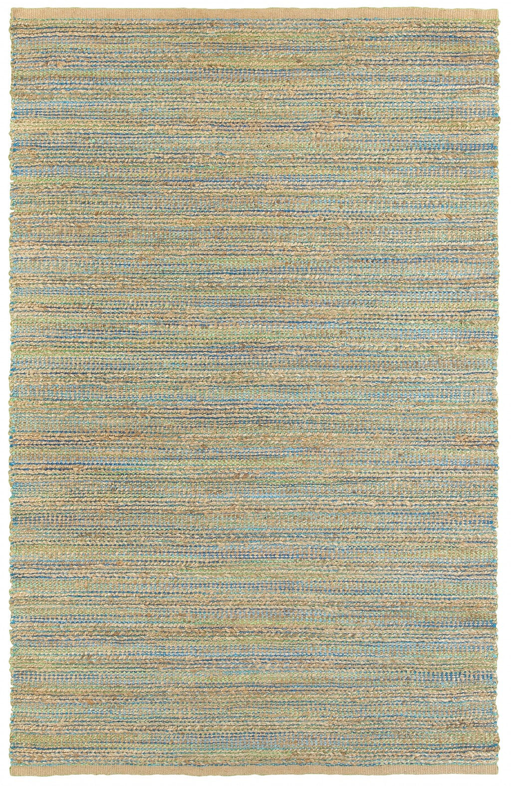 8' X 10' Multitoned Braided Jute Area Rug