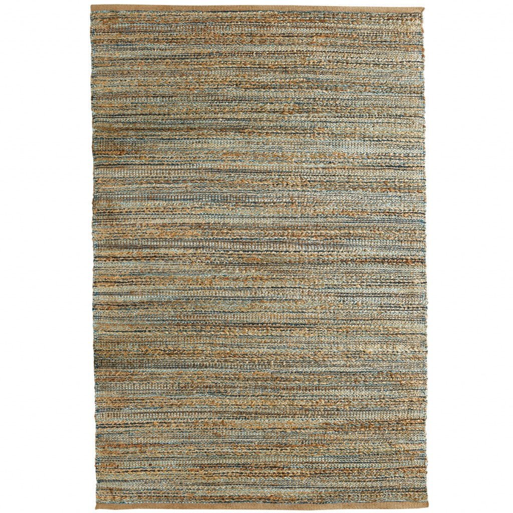 9' X 12' Natural Hand Woven Area Rug