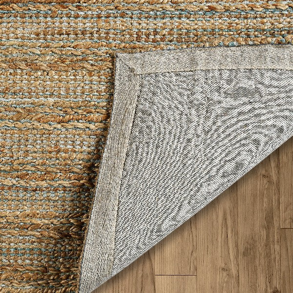 9' X 12' Natural Hand Woven Area Rug