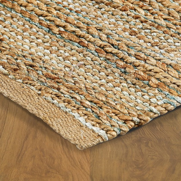 9' X 12' Natural Hand Woven Area Rug