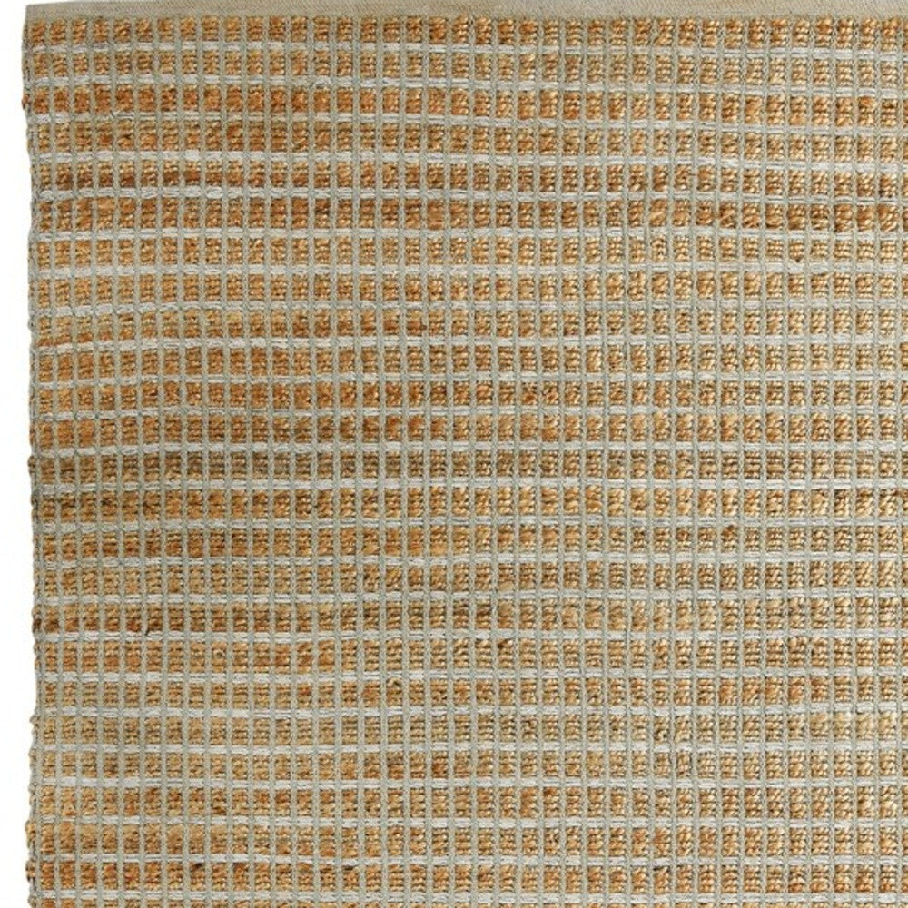 5' X 8' Natural Hand Woven Area Rug