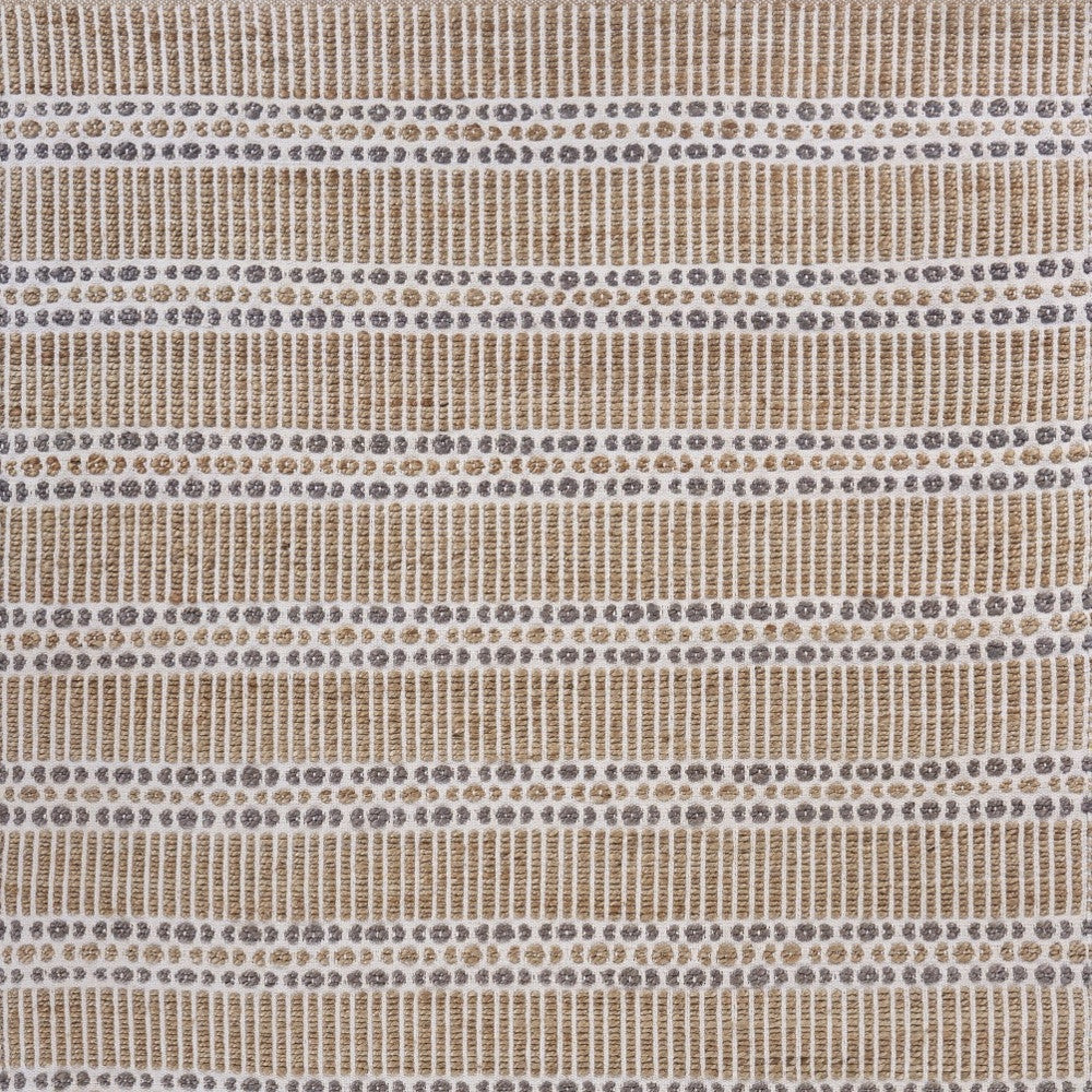 5' X 8' Natural Hand Woven Area Rug