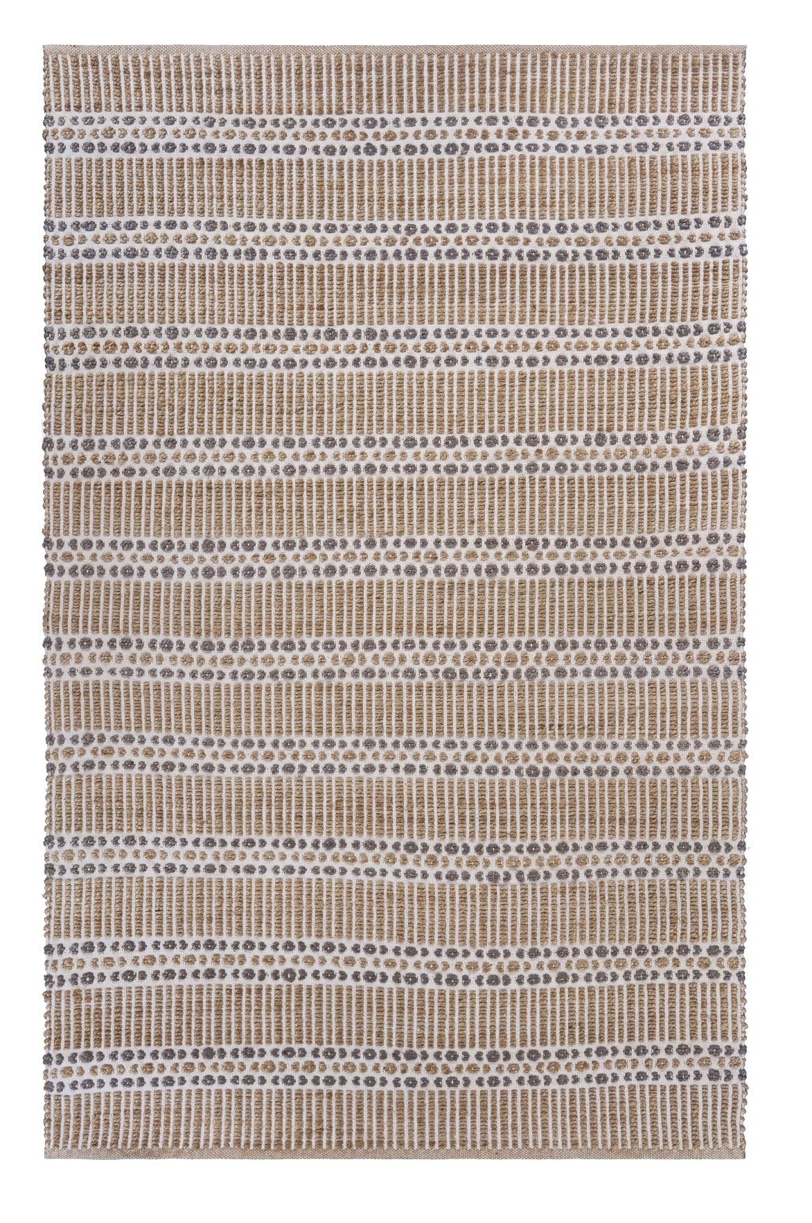 5' X 8' Natural Hand Woven Area Rug