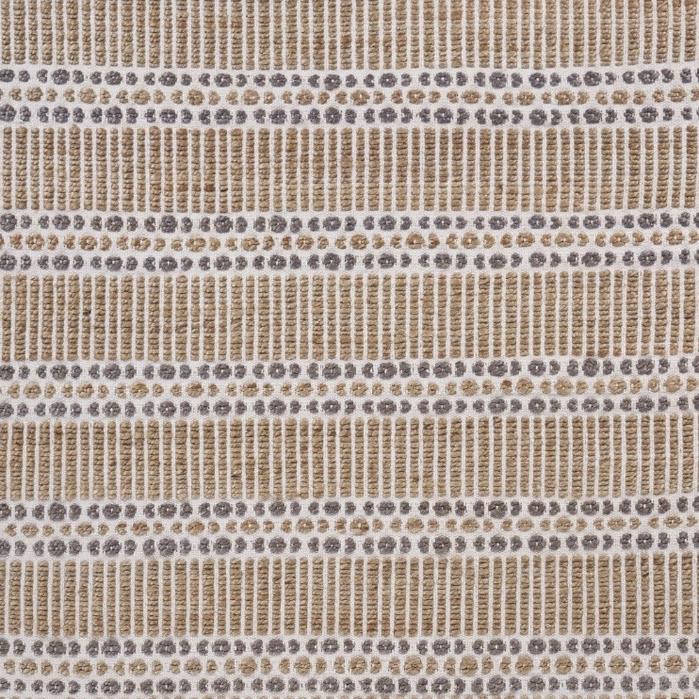 5' X 8' Natural Hand Woven Area Rug