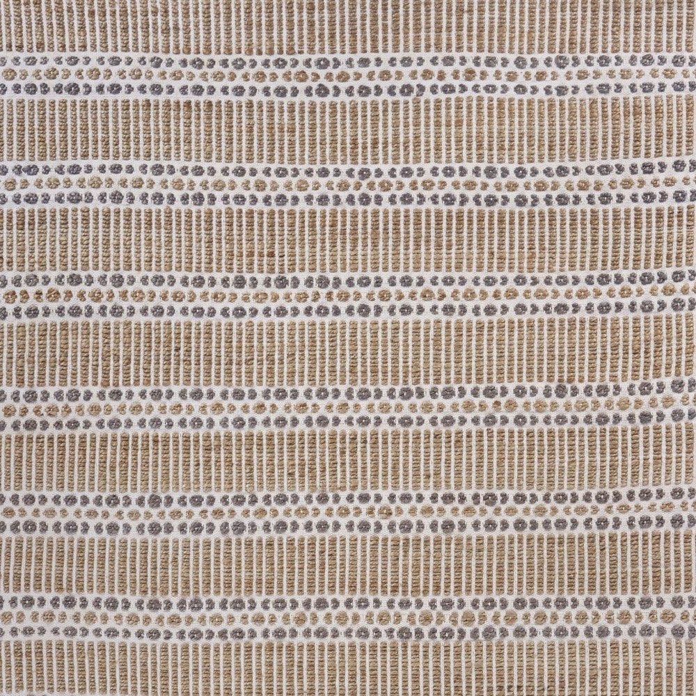 5' X 8' Natural Hand Woven Area Rug