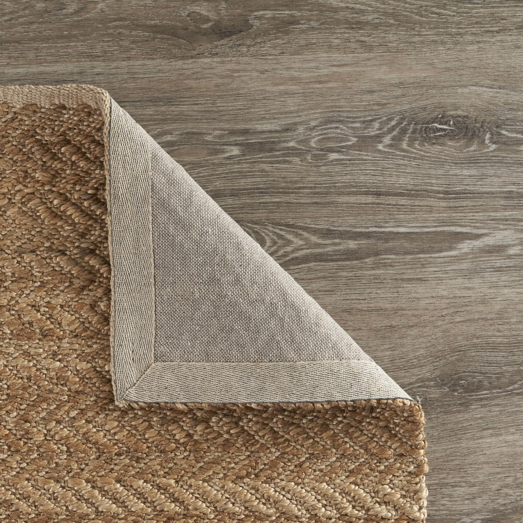 9' X 12' Natural Hand Woven Area Rug