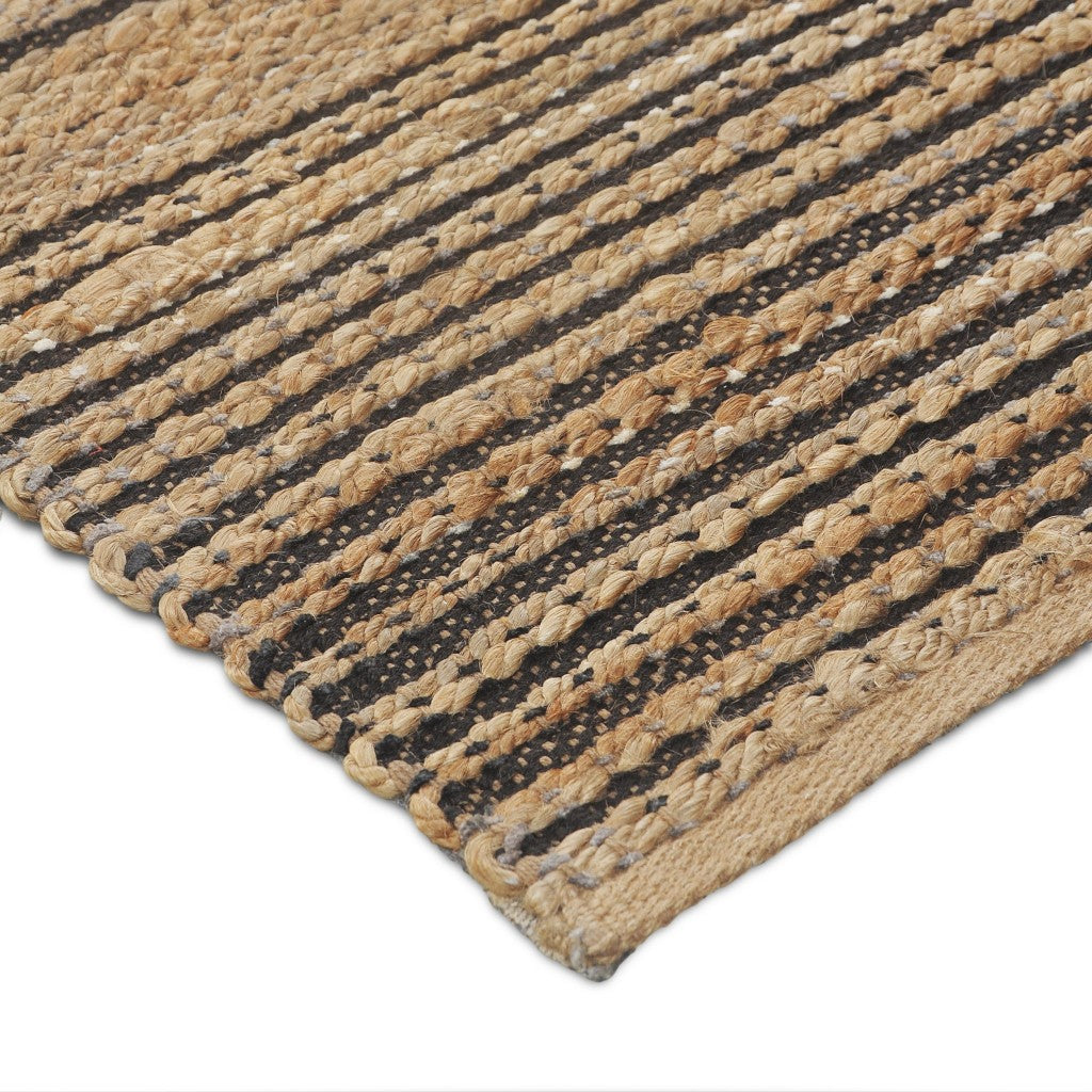 5' X 8' Tan Kilim Flatweave Handmade Area Rug