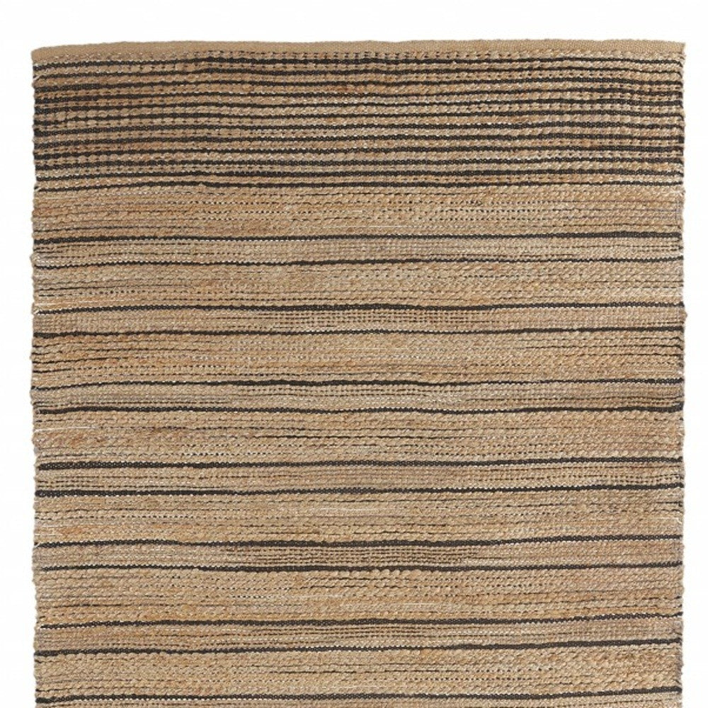 5' X 8' Tan Kilim Flatweave Handmade Area Rug