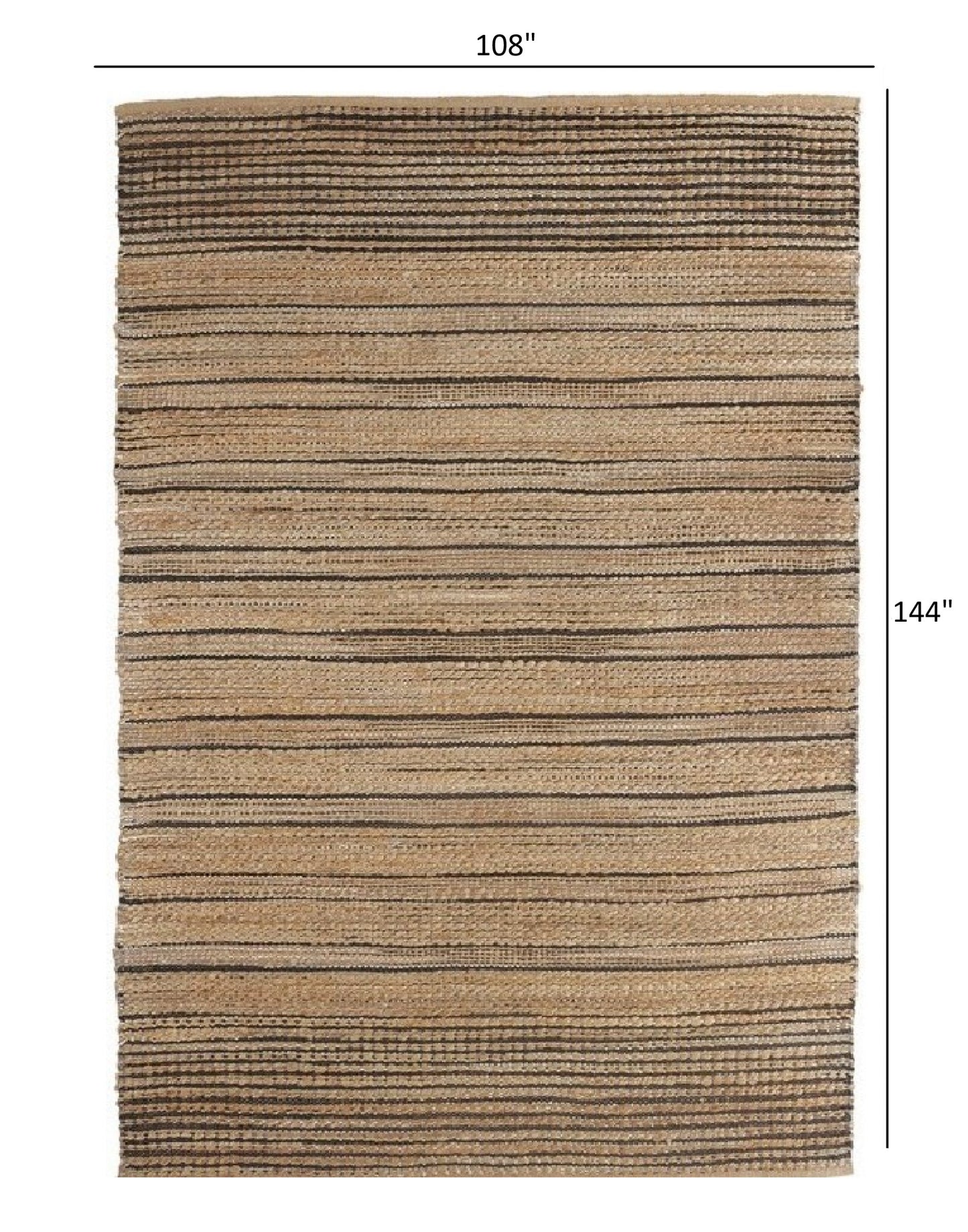 5' X 8' Tan Kilim Flatweave Handmade Area Rug