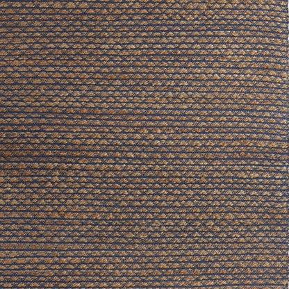 9' X 12' Tan and Blue Detailed Lattice Area Rug