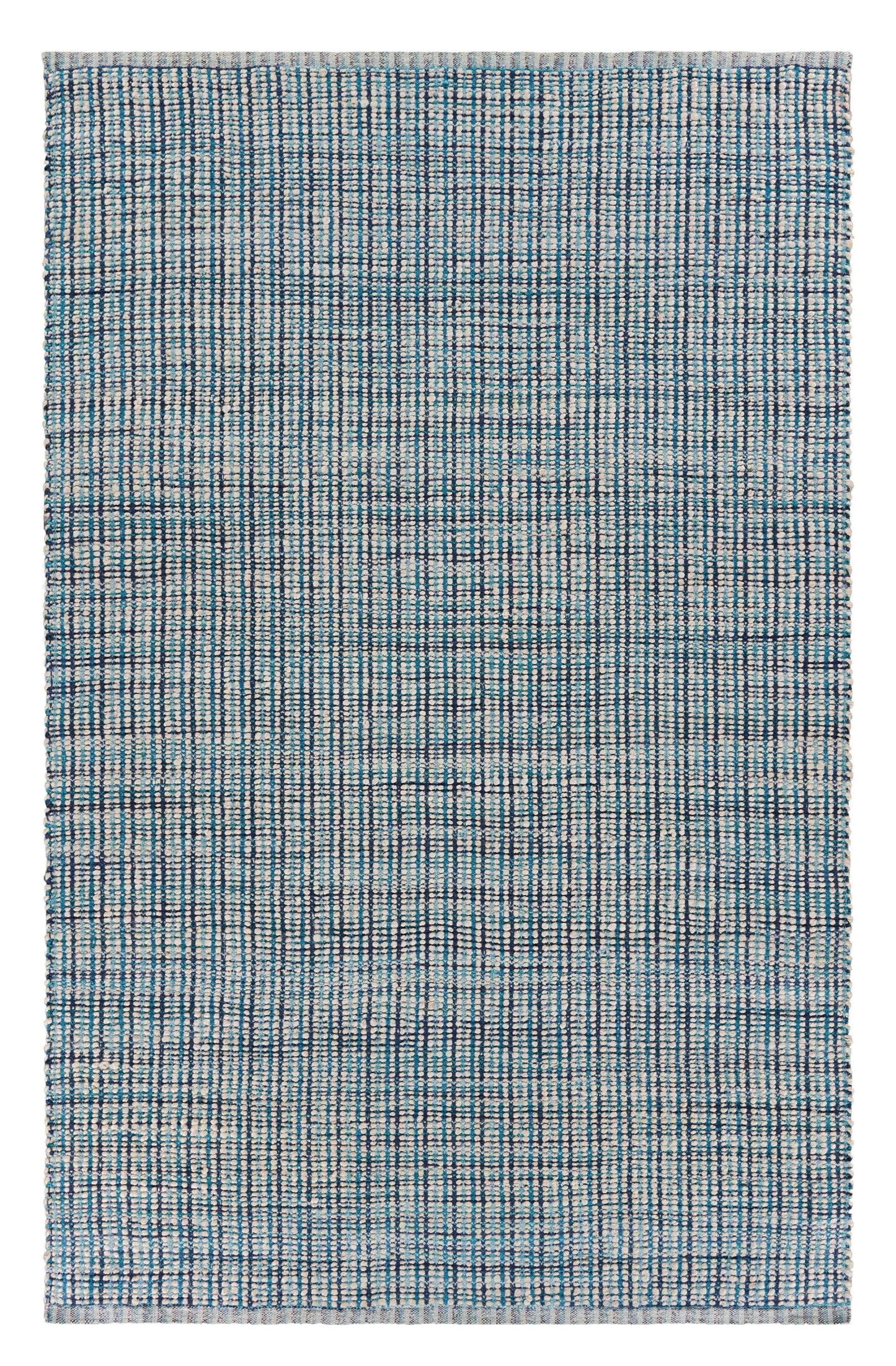 5' X 8' Classic Blue Jute Area Rug