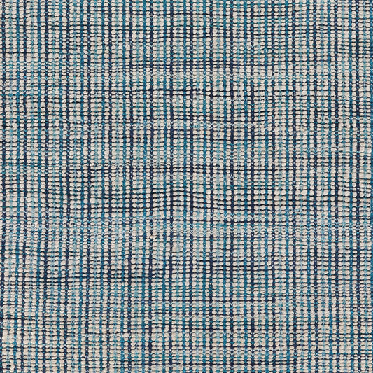 8' X 10' Blue Hand Loomed Area Rug