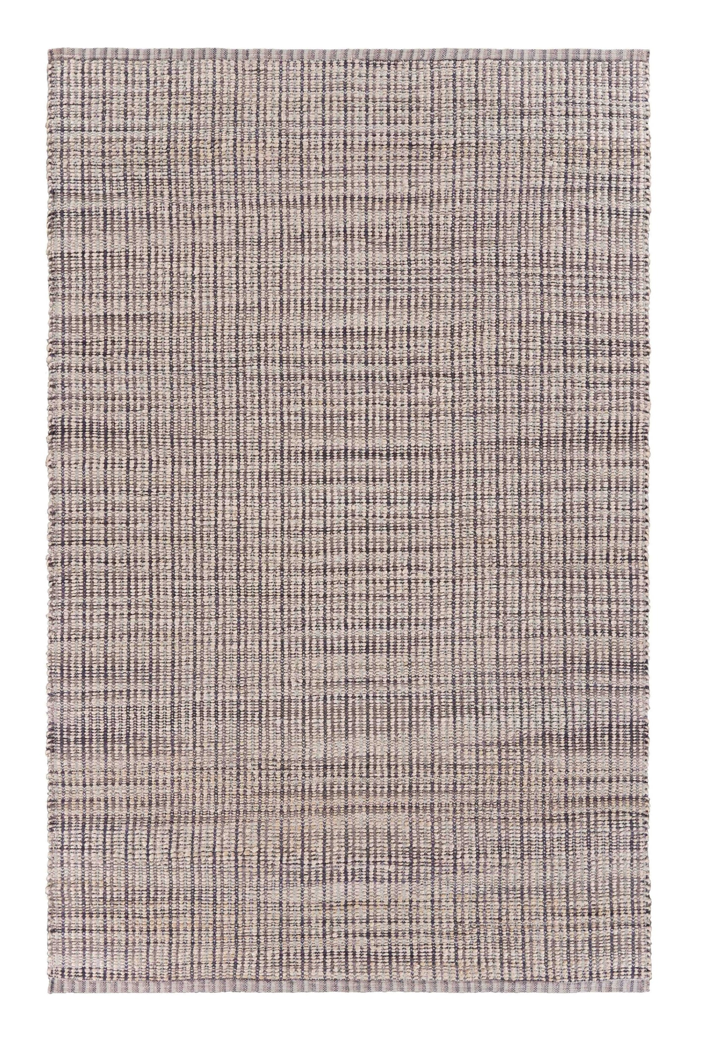 8' X 10' Brown and Beige Toned Jute Area Rug