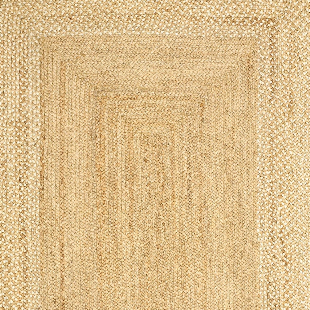 5' X 8' Classic Tan Bordered Area Rug