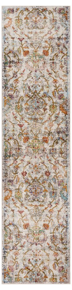 8' X 10' Beige and Ivory Area Rug