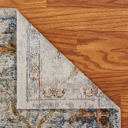 8' X 10' Beige and Ivory Area Rug