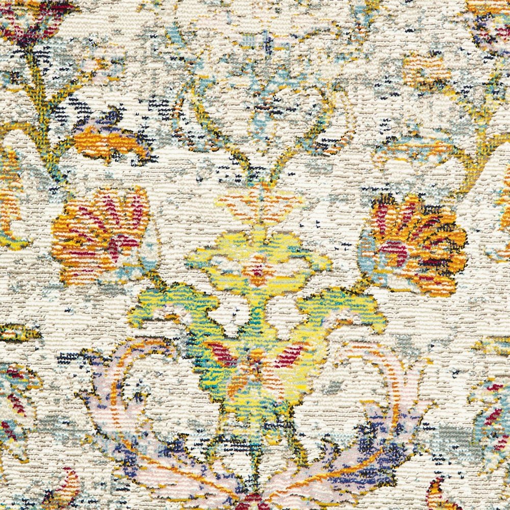 8' X 10' Beige and Ivory Area Rug