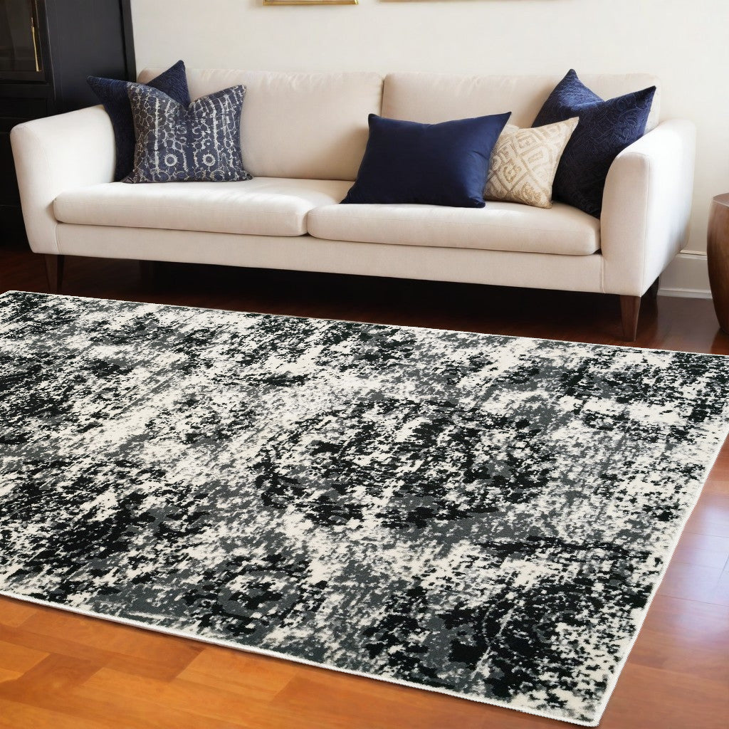 8' X 10' Gray Area Rug