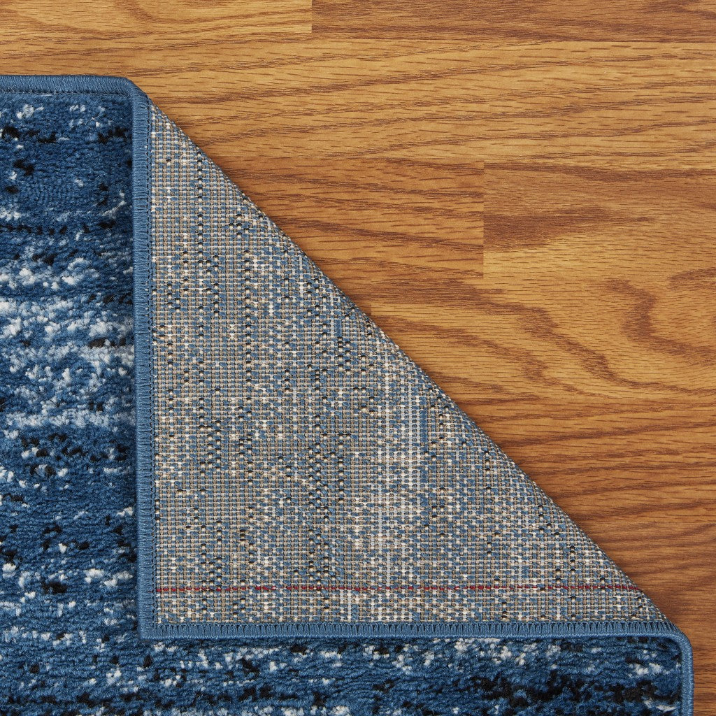 8' X 10' Blue Area Rug