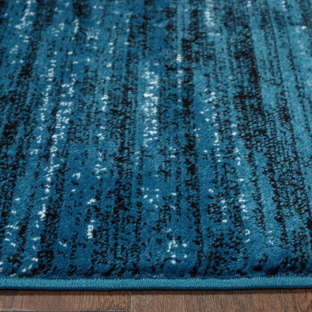 8' X 10' Blue Area Rug