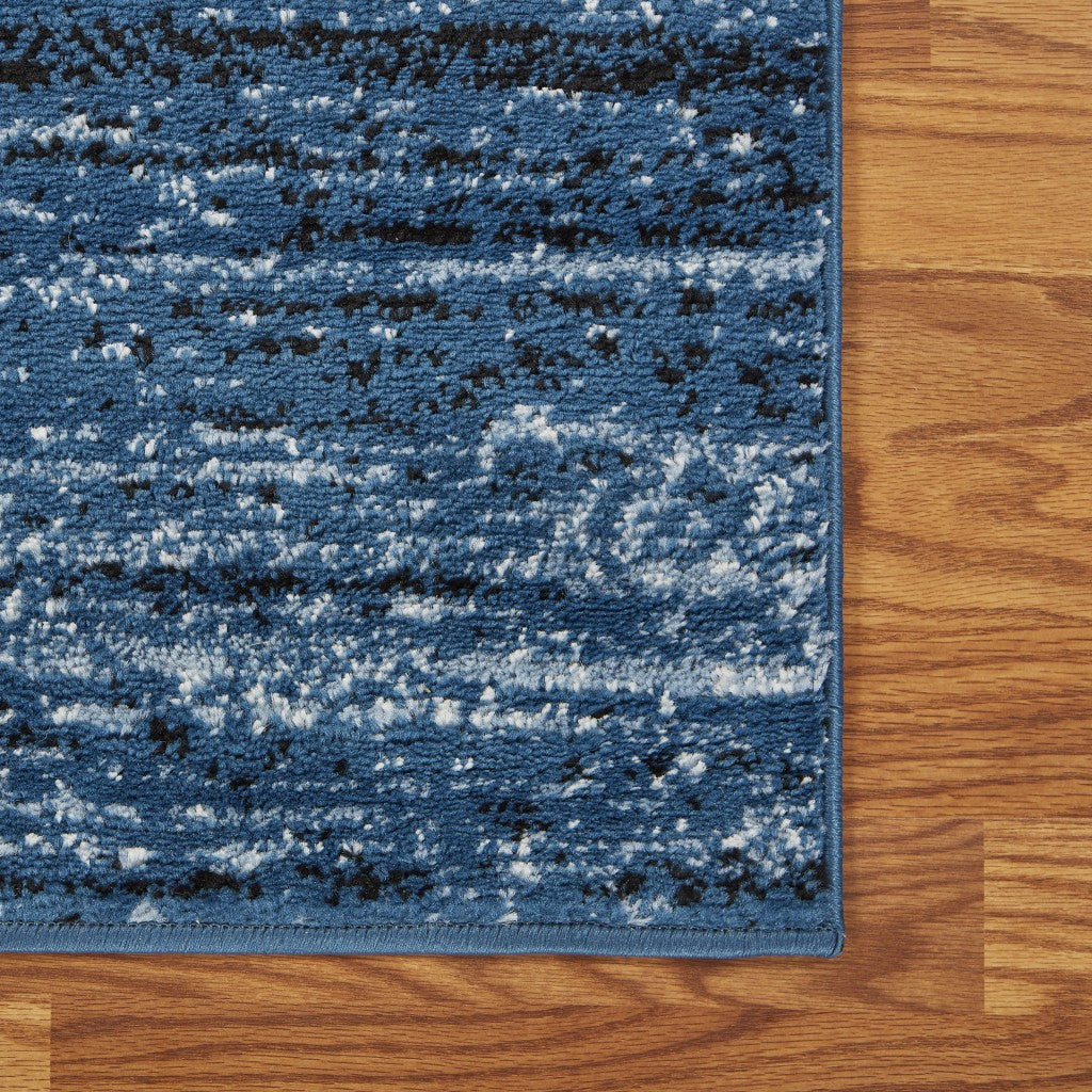 8' X 10' Blue Area Rug