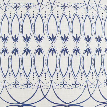 D.V. KAP HOME   24" x 24" Messier Pillow - Blue Traditional     - 3961-B-2424