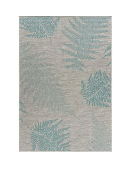 8' X 10' Gray Indoor Outdoor Area Rug