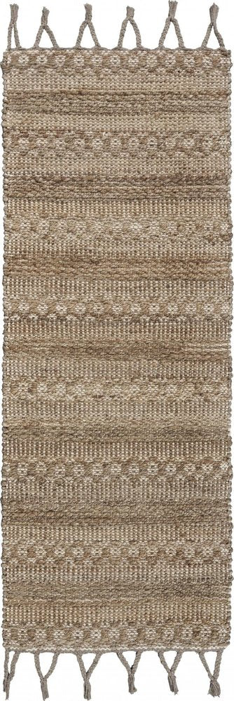 3' X 4' Natural Jute Hand Woven Area Rug