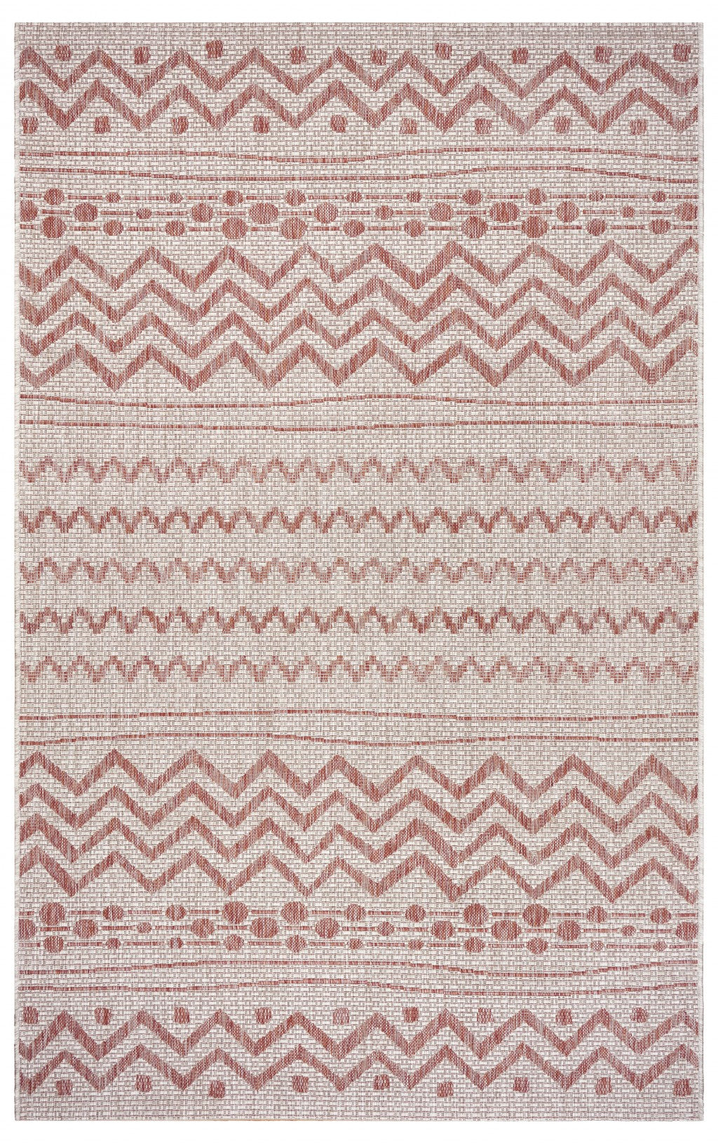 2' X 3' Beige Indoor Outdoor Area Rug