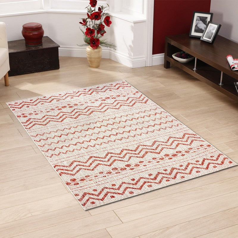 2' X 3' Beige Indoor Outdoor Area Rug