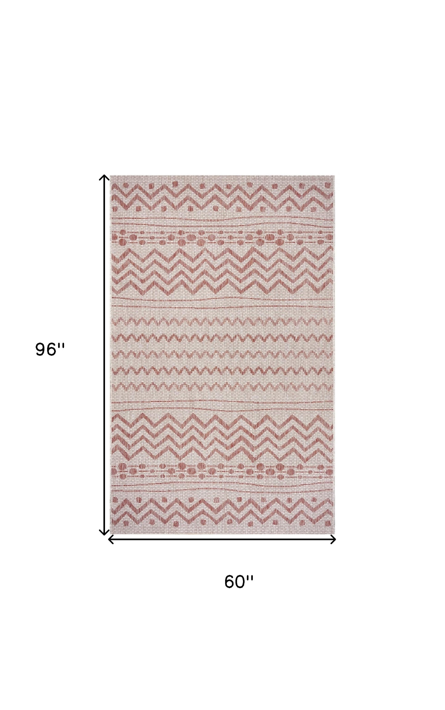 2' X 3' Beige Indoor Outdoor Area Rug