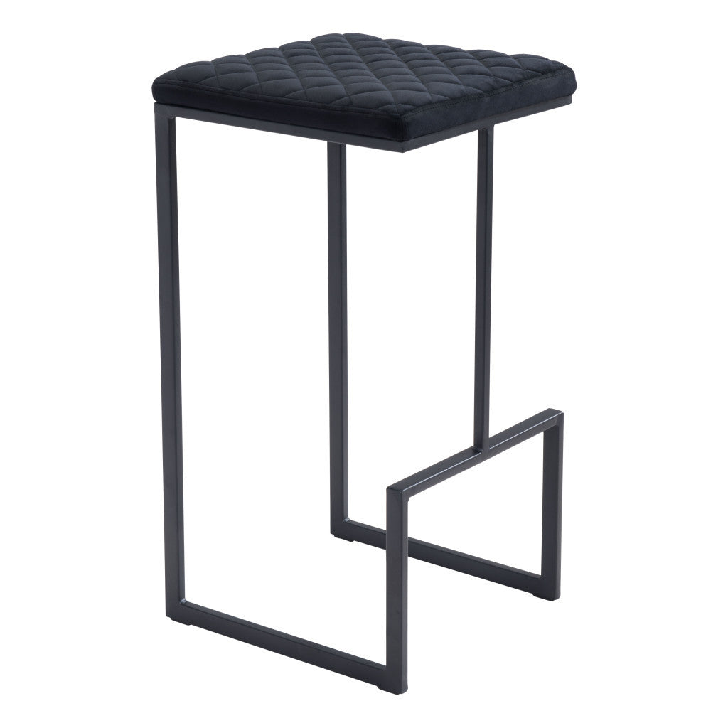 30" Steel Backless Bar Height Bar Chair