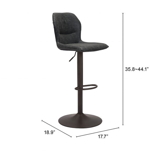 Adjustable Height Steel Swivel Low Back Counter Height Bar Chair