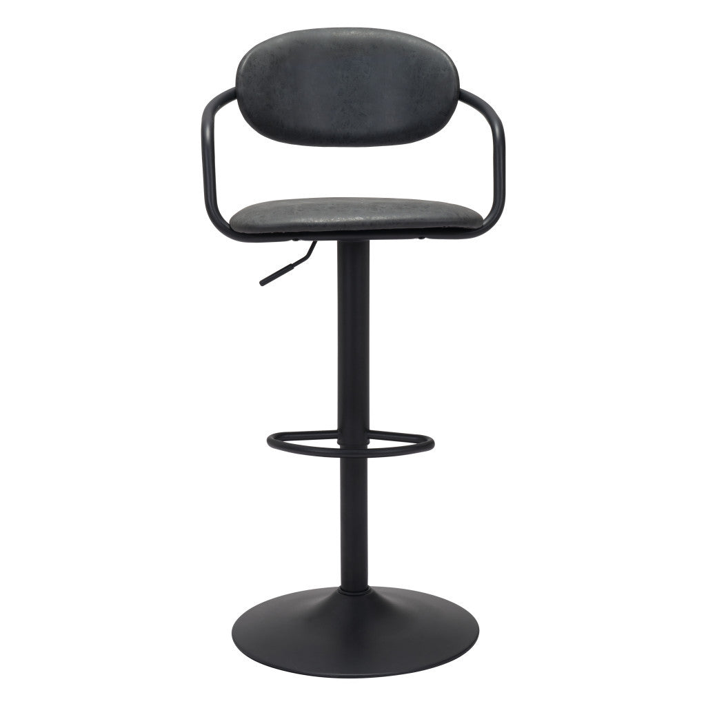 Adjustable Height Steel Swivel Low Back Counter Height Bar Chair