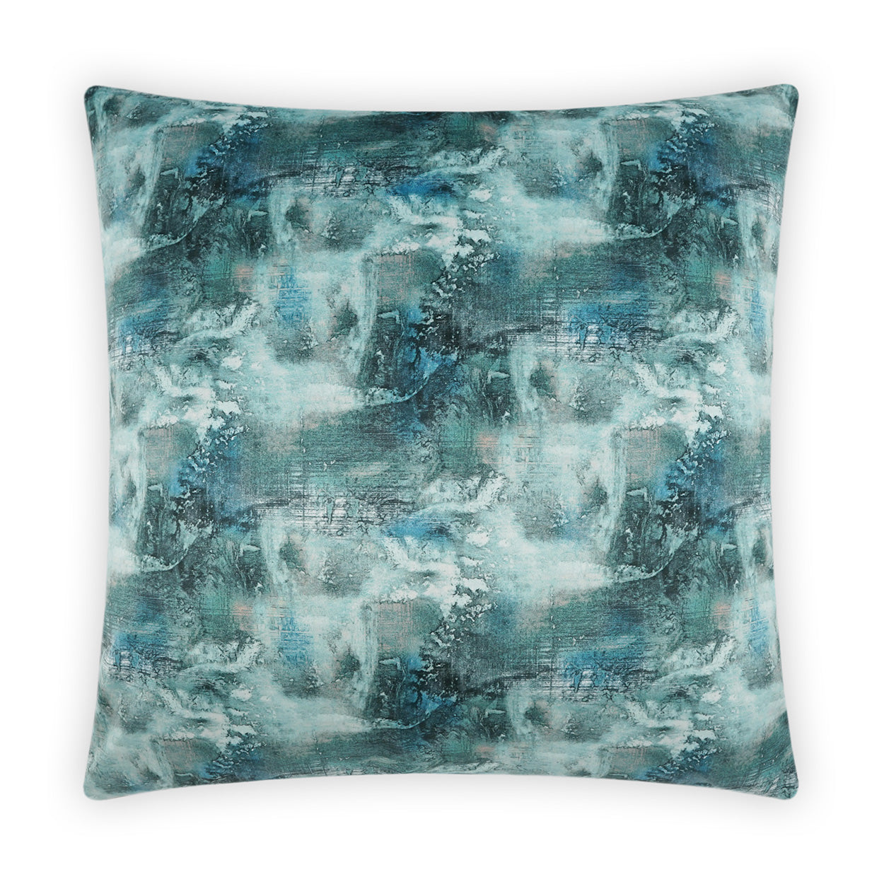 D.V. KAP HOME   24" x 24" Mare Nostrum Pillow Abstract, Modern    - 3965-2424