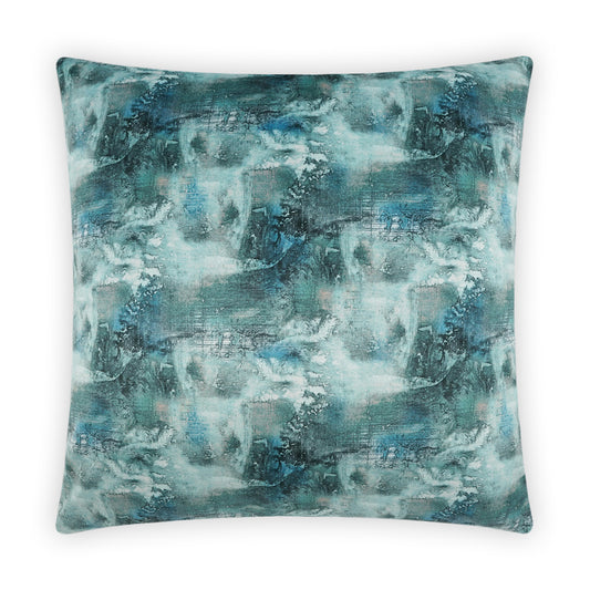 D.V. KAP HOME   24" x 24" Mare Nostrum Pillow Abstract, Modern    - 3965-2424