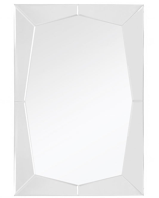 36" Clear Glass Framed Accent Mirror