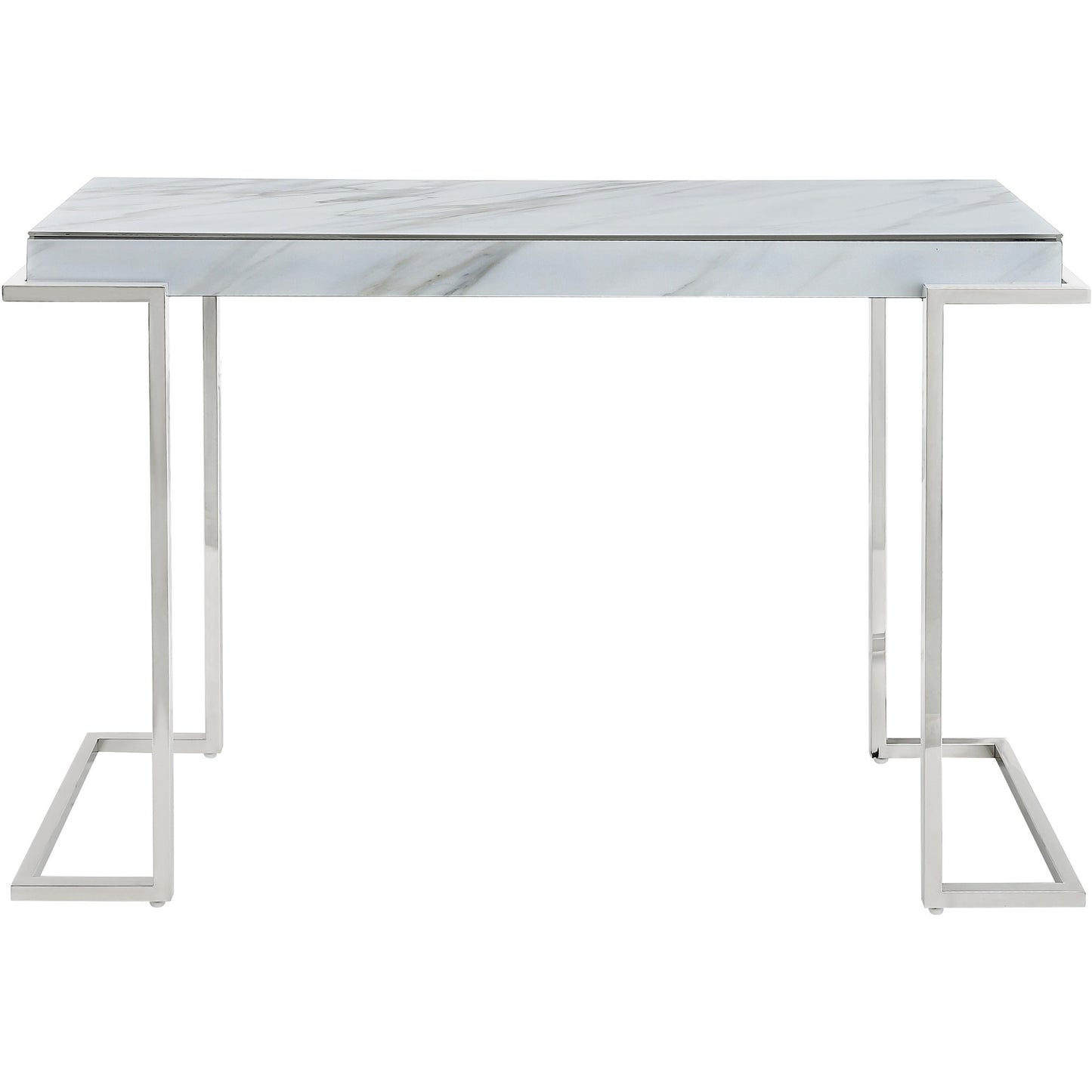 Marble Rectangular Console Table