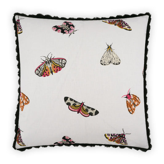 D.V. KAP HOME   24" x 24" Flutter Pillow Embroidery, Novelty     - 3970-2424