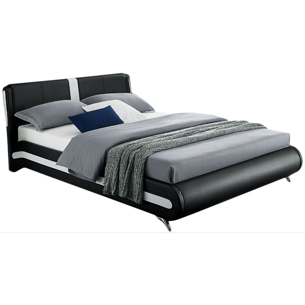 Black Platform King Bed